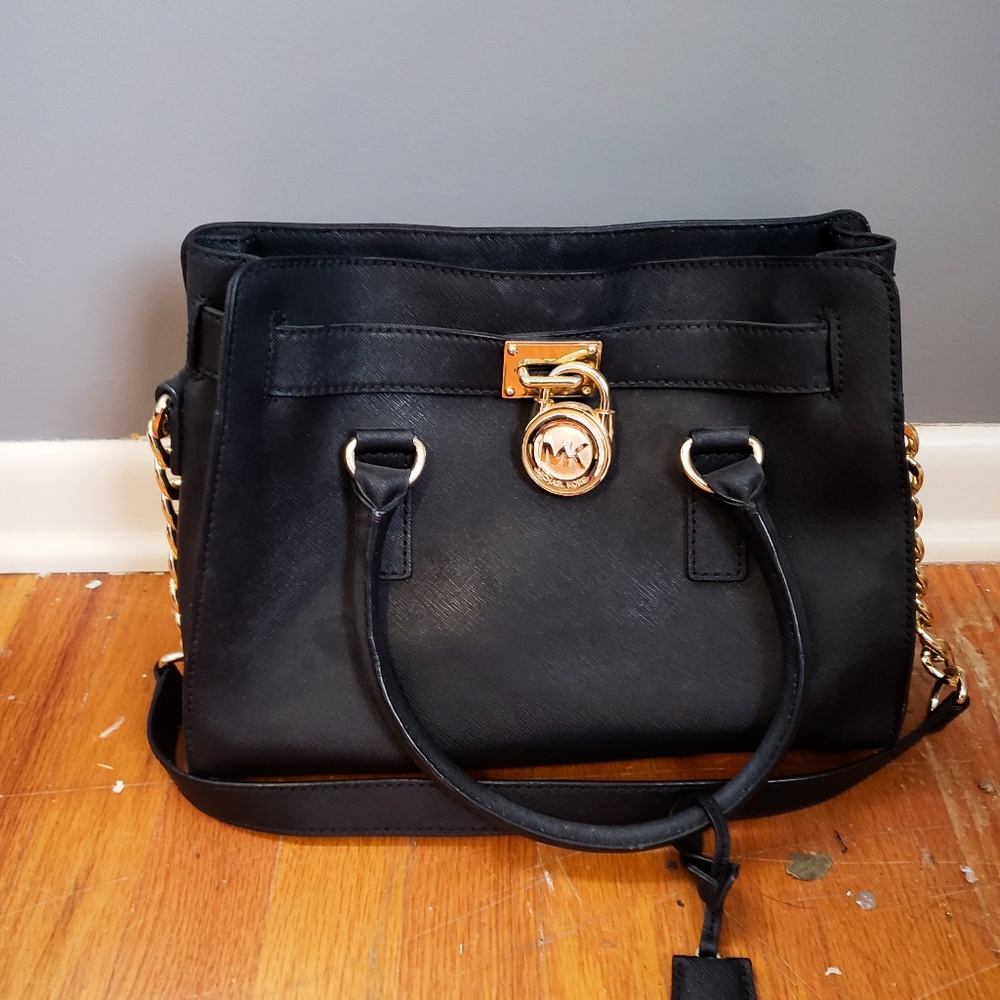 Michael Kors Small Hamilton Saffiano Leather